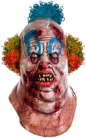 Wretched Zombie Clown - Latex Mask - Oktober Studios