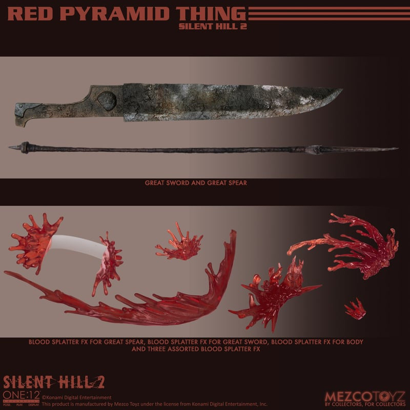 mezco toyz Silent Hill 2: Red Pyramid Thing - One:12 Collective Figure: