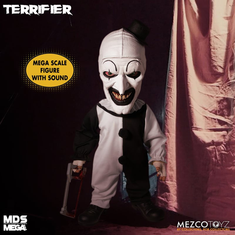 Mezco Toyz Terrifier: Art the Clown - MDS Mega Scale Figure with Sound