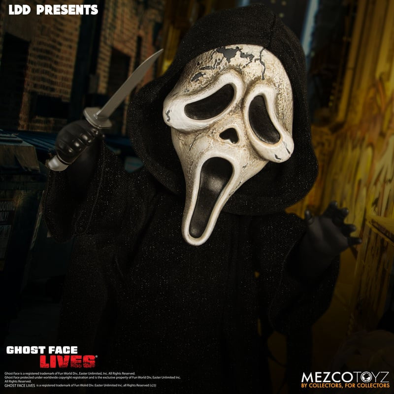 Mezco Toyz LDD Presents: Ghost Face - Zombie Edition