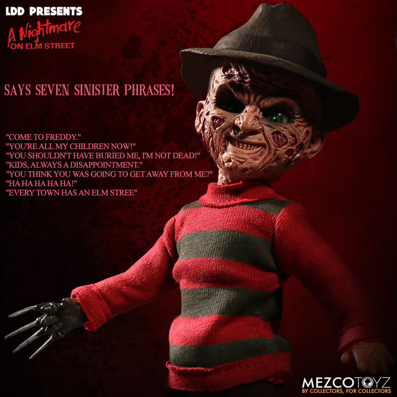 LDD Presents A Nightmare on Elm Street: Talking Freddy Krueger - Living Dead Doll