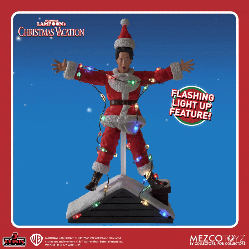National Lampoon's Christmas Vacation: Light Shock Clark Griswold - 5 Points Figure