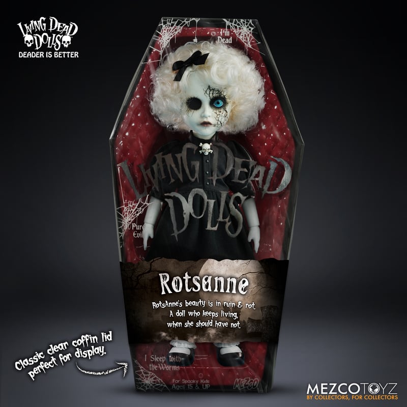 (Pre-Order) Living Dead Dolls: RotsAnne - 10" Coffin Doll