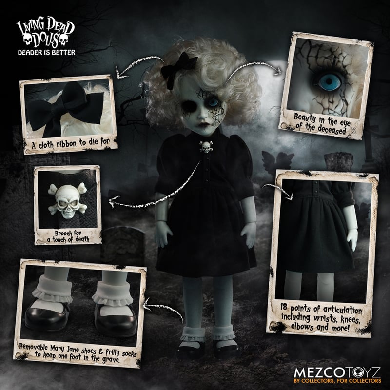(Pre-Order) Living Dead Dolls: RotsAnne - 10" Coffin Doll